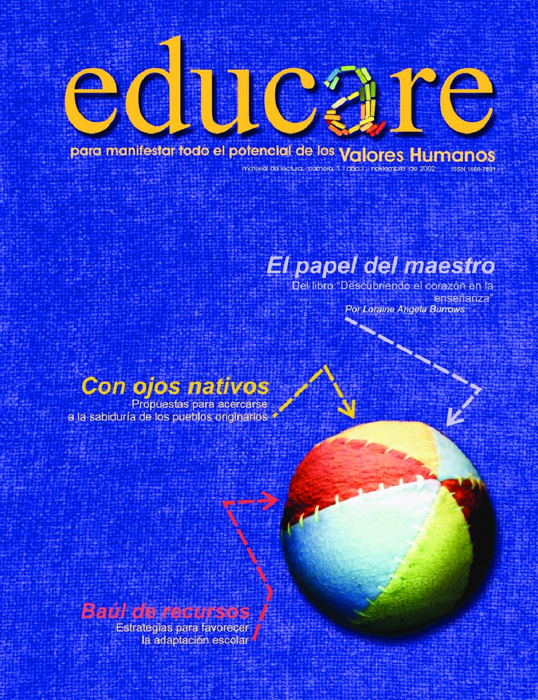 Tapa de Revista Educare 1