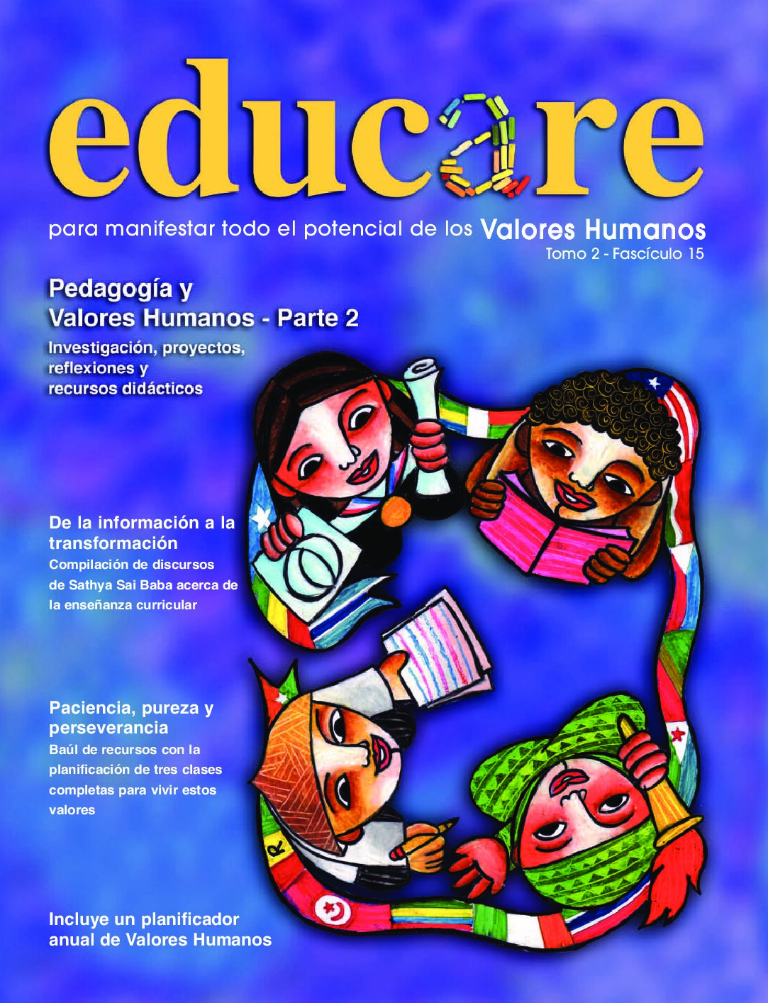 Tapa de Revista Educare 15