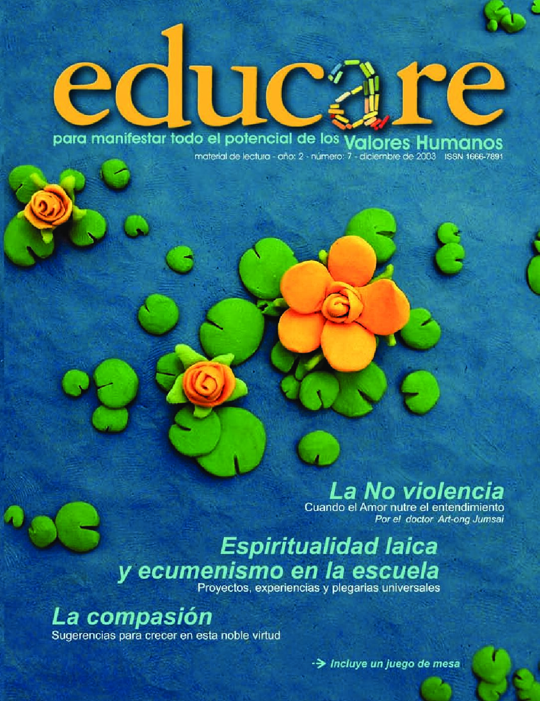 Tapa de Revista Educare 7