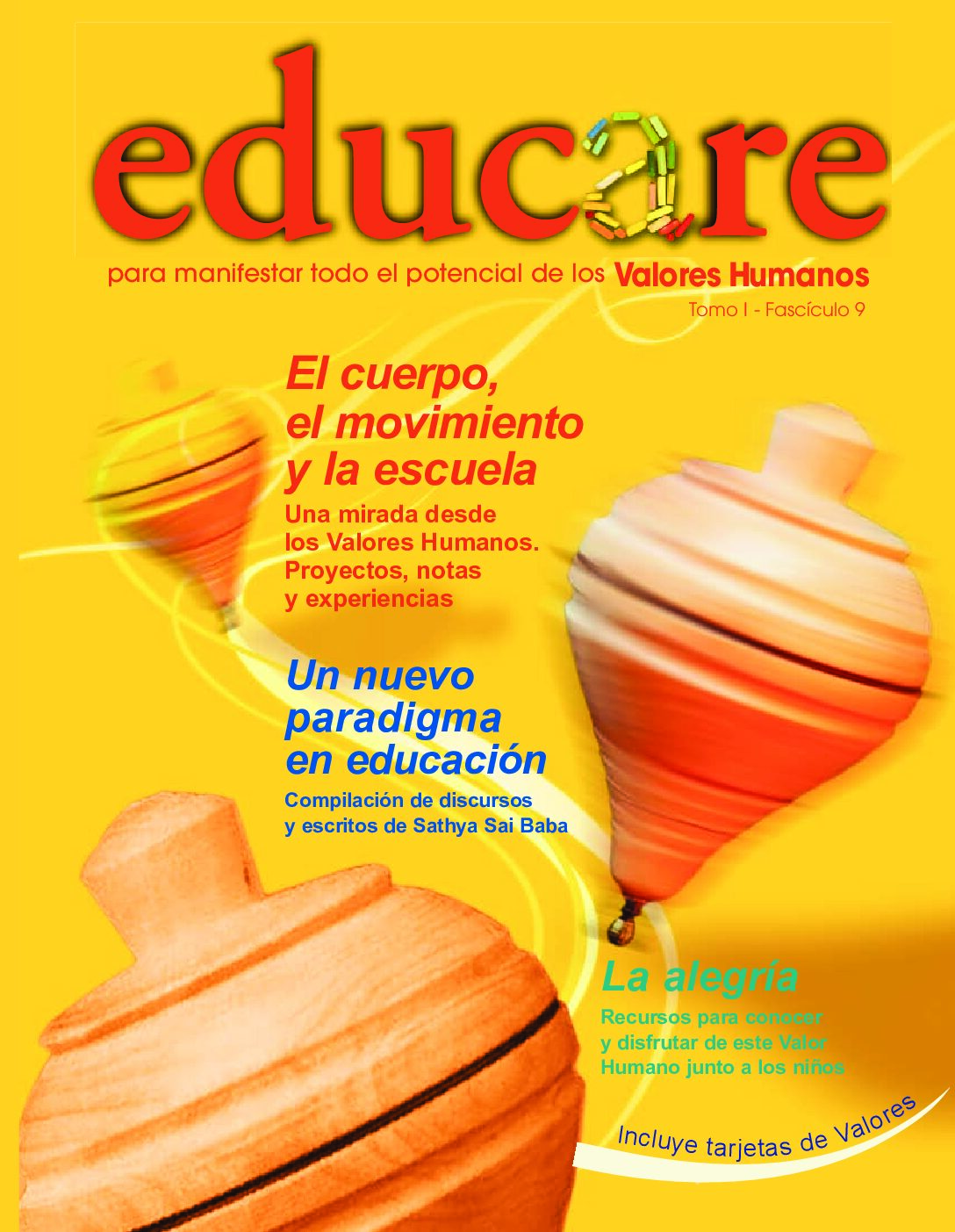 Tapa de Revista Educare 9